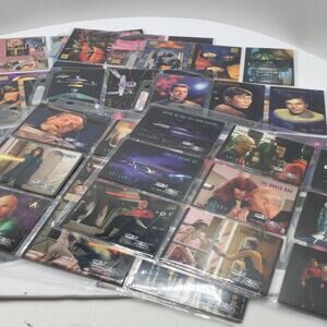 STAR TREK SkyBox Trading Cards Lot of 81 1993 and 94